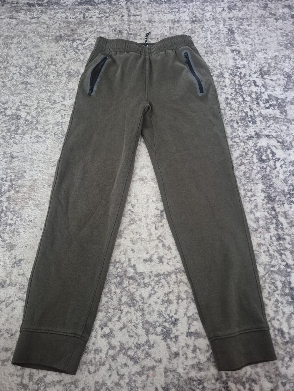 Old Navy boys olive dynamic fleece joggers . Washed but never worn